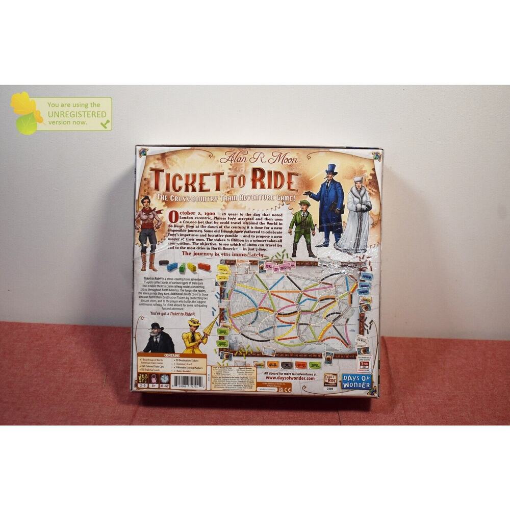 Ticket To Ride Board Game - Picture 7 of 9